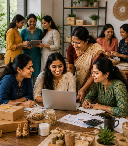 Women in skill training